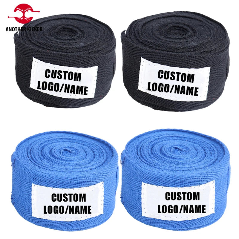 Sanda Kickbo Bo Bandages MMA Hand Gloves Wrist Wraps