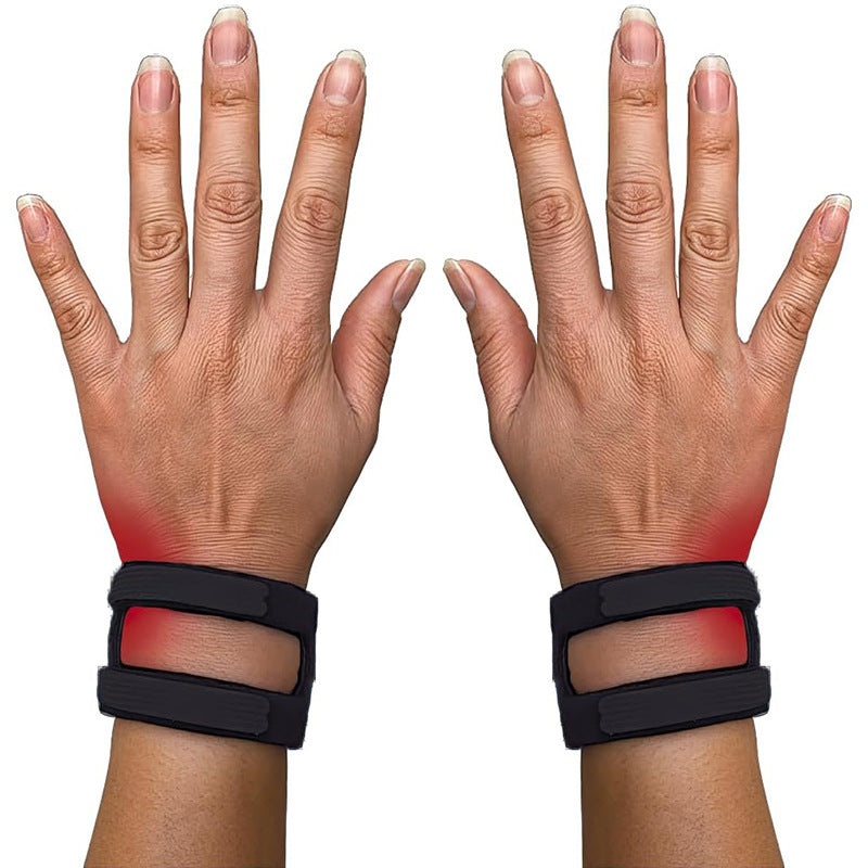 4-Color Woven Fitness Yoga Wrist Wraps  Adjustable Compression Wrist Guards