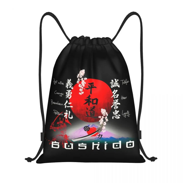 Kyokushin Karate Logo Drawstring Backpack