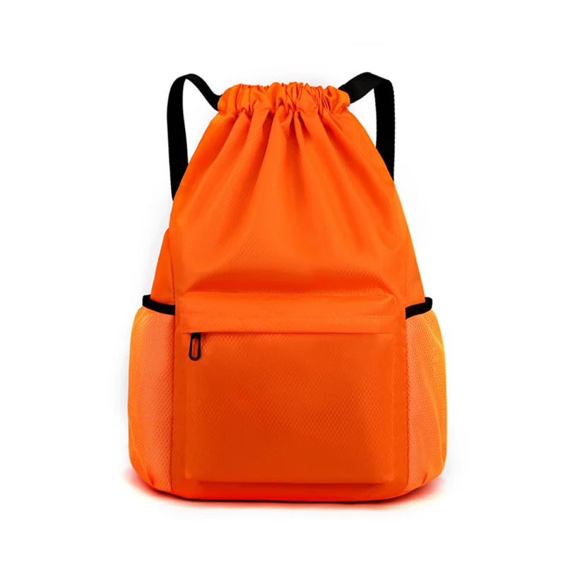 Sports Drawstring Backpack String Bag Sackpack