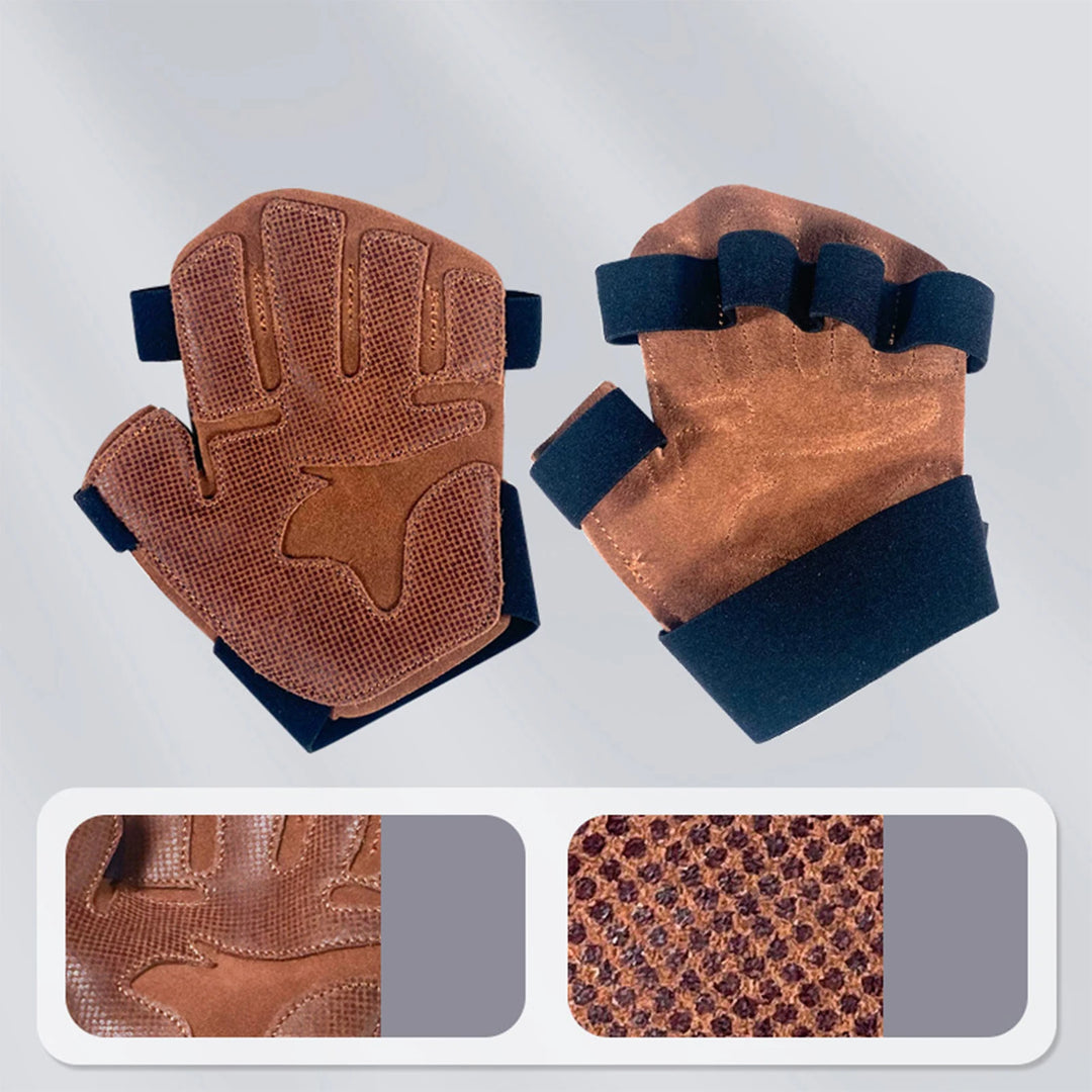 Men Exercise Gloves Breathable Workout Gloves Protection
