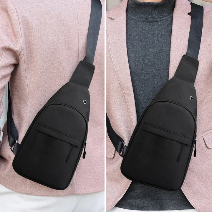 2023 Fashion Man Small Chest Bag Phone Pocket Cross Body