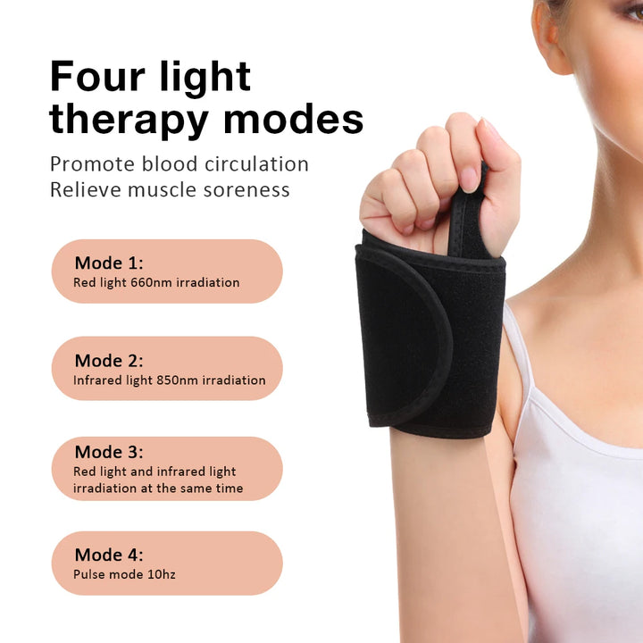 Red Light Therapy Wristband Infrared Massage Belt