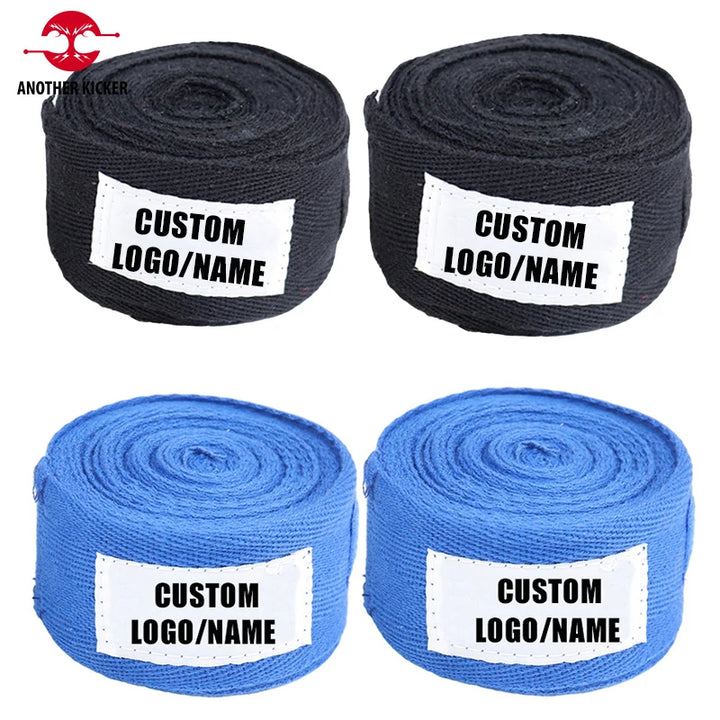 Sanda Kickbo Bo Bandages MMA Hand Gloves Wrist Wraps