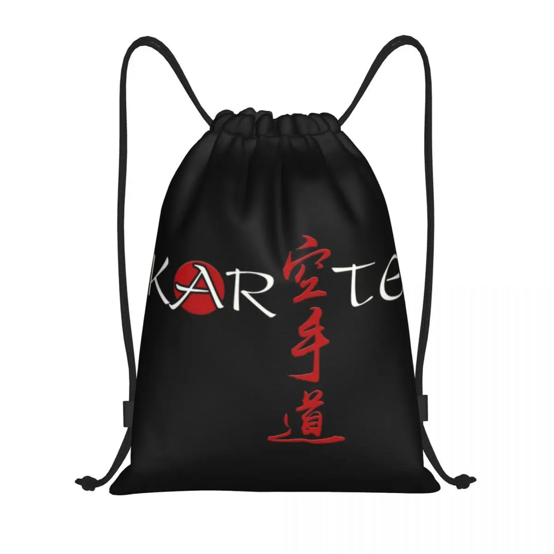 Kyokushin Karate Logo Drawstring Backpack