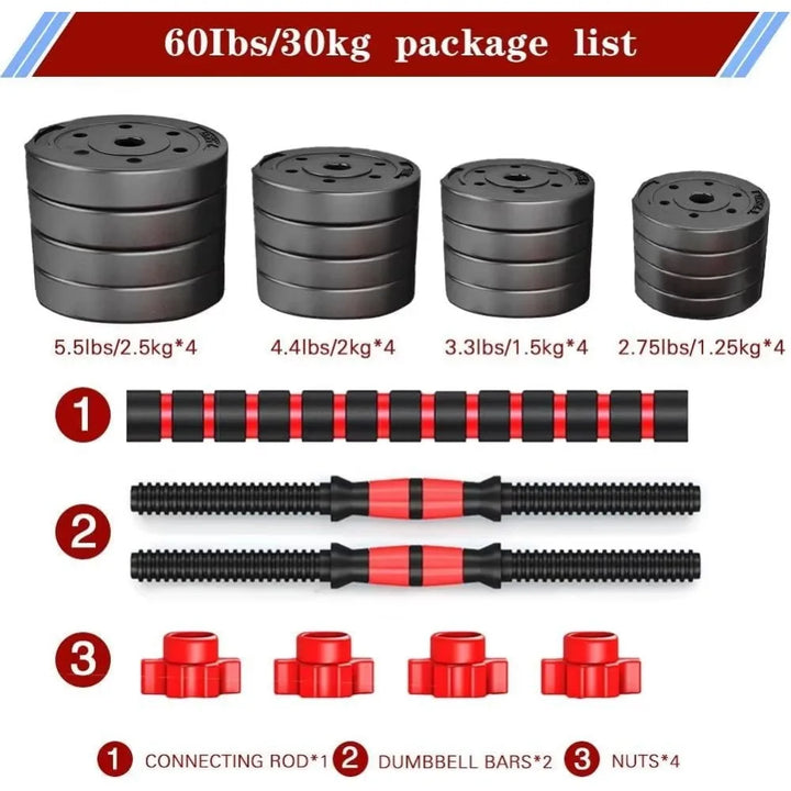 Barbell A Pair of Lightweight for Home Gym