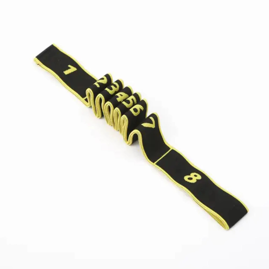 Yoga Pull Strap Belt Girl Elastic Latin Dance Stretching Band Loop