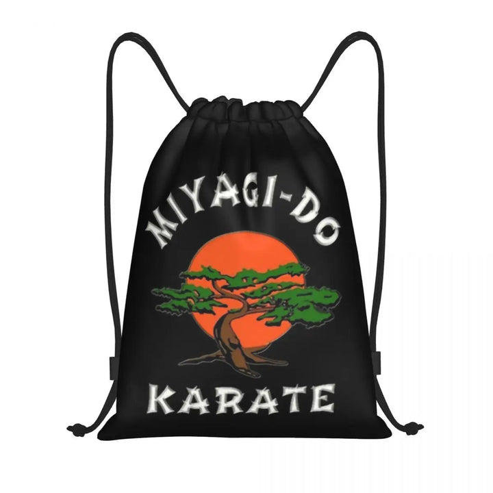Kyokushin Karate Logo Drawstring Backpack