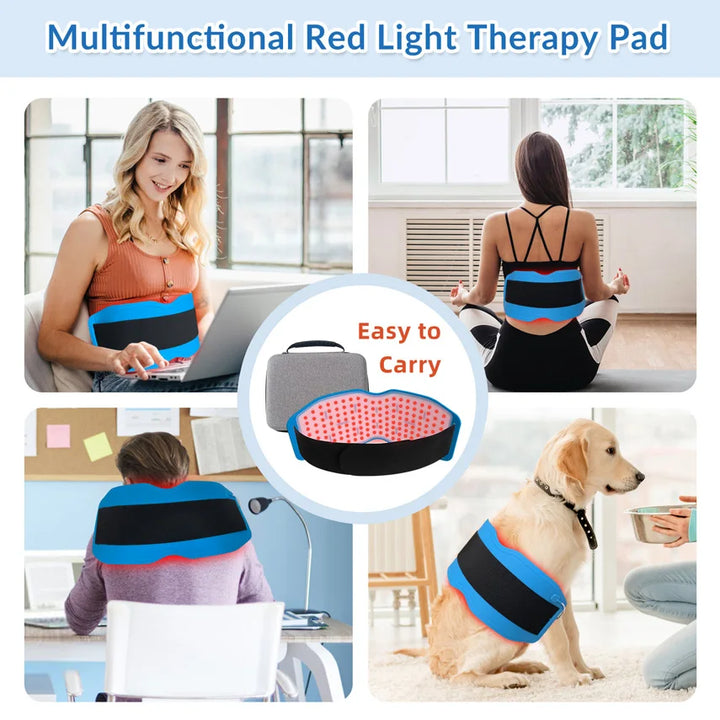 24W Knee Heating Pad Red Infrared Light Phototherapy Body