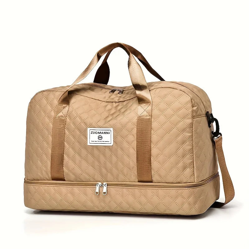 Luxury Duffel Bag, Large Capacity Handbag Shoulder