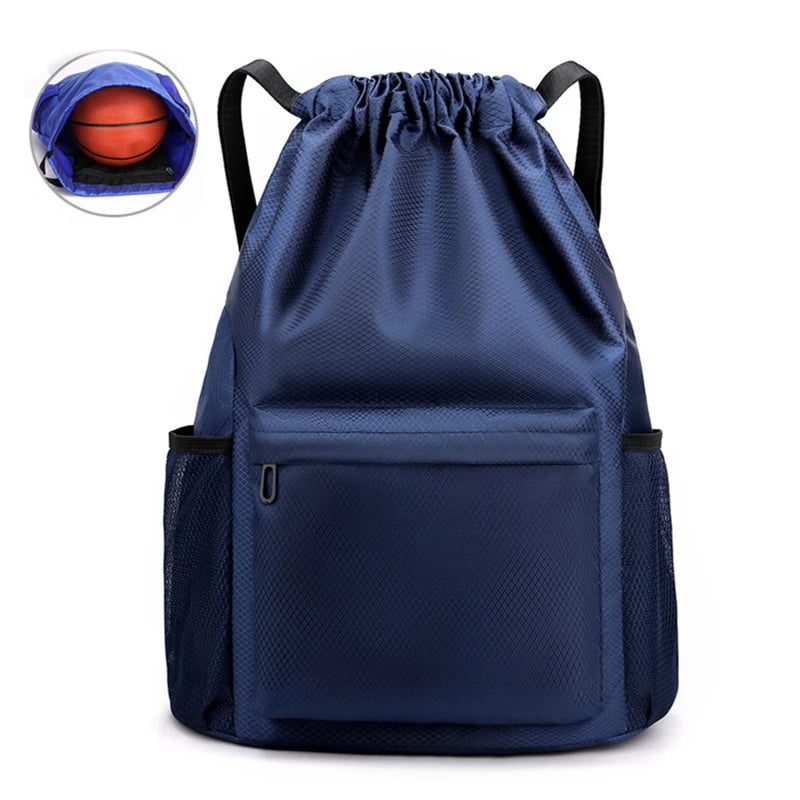 Sports Drawstring Backpack String Bag Sackpack