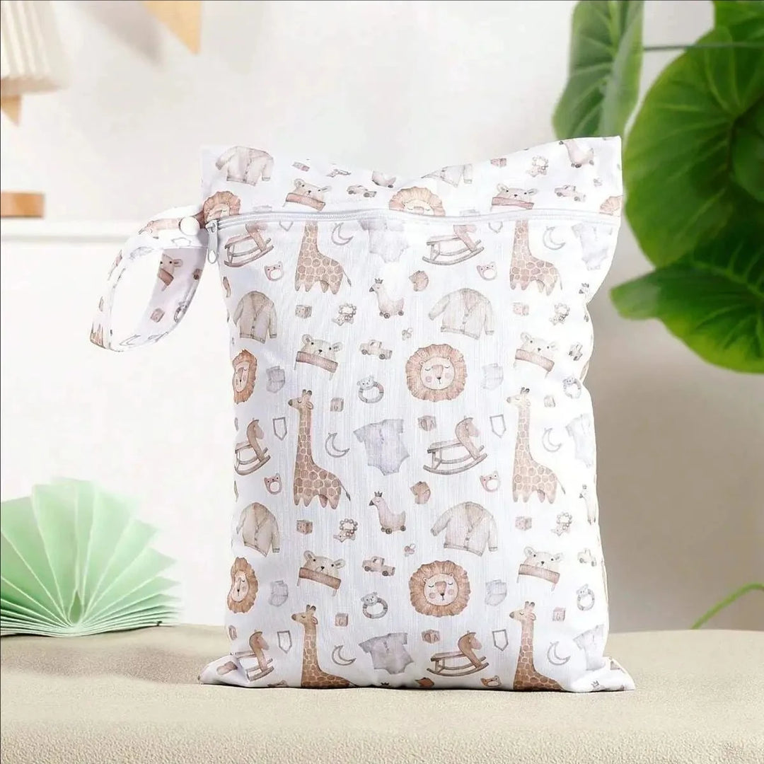 Elinfant 1PC Waterproof Portable Diaper Bag,Reusable