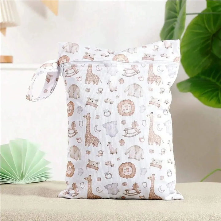 Elinfant 1PC Waterproof Portable Diaper Bag,Reusable