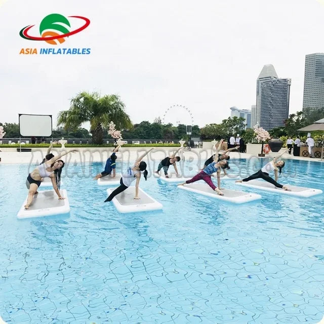 Wholesale swimming floating yoga mat ,water paddle board inflatable