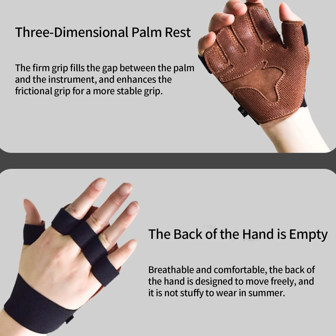 Men Exercise Gloves Breathable Workout Gloves Protection