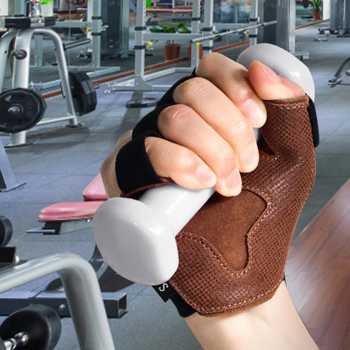 Men Exercise Gloves Breathable Workout Gloves Protection