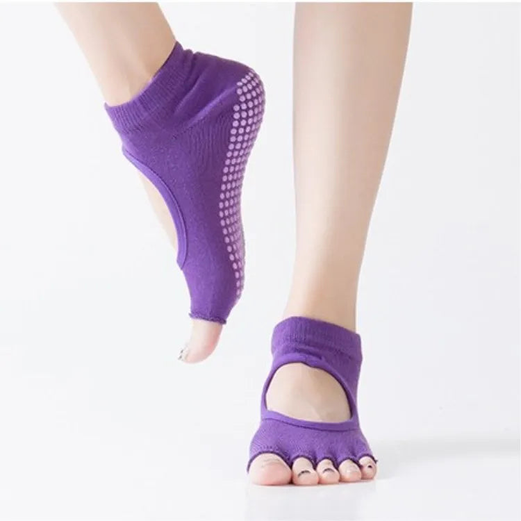 Yoga Socks for Women Sports Cotton Socks Non Slip