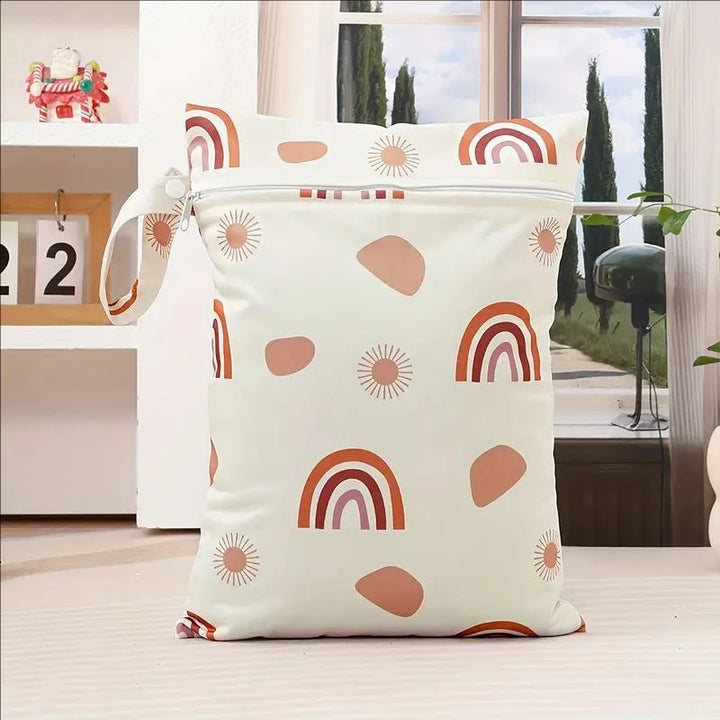 Elinfant 1PC Waterproof Portable Diaper Bag,Reusable