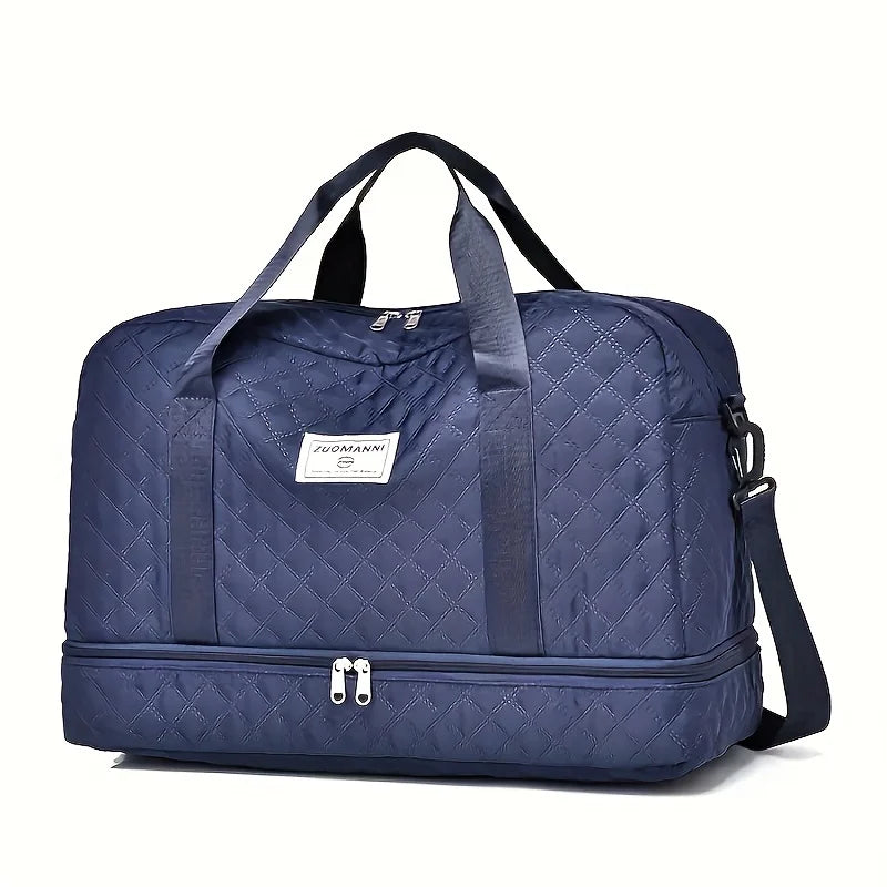 Luxury Duffel Bag, Large Capacity Handbag Shoulder