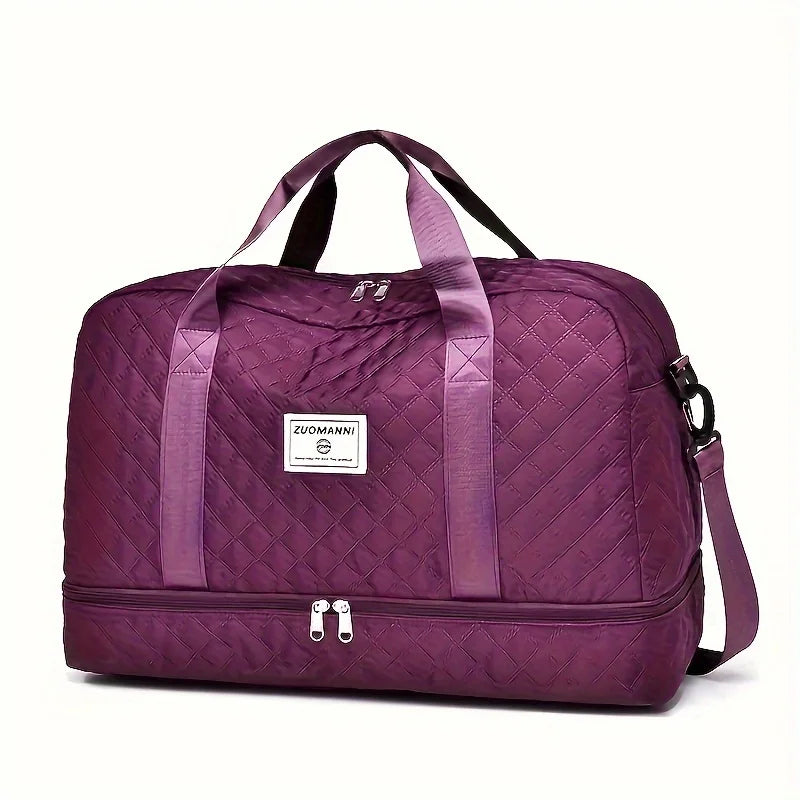 Luxury Duffel Bag, Large Capacity Handbag Shoulder