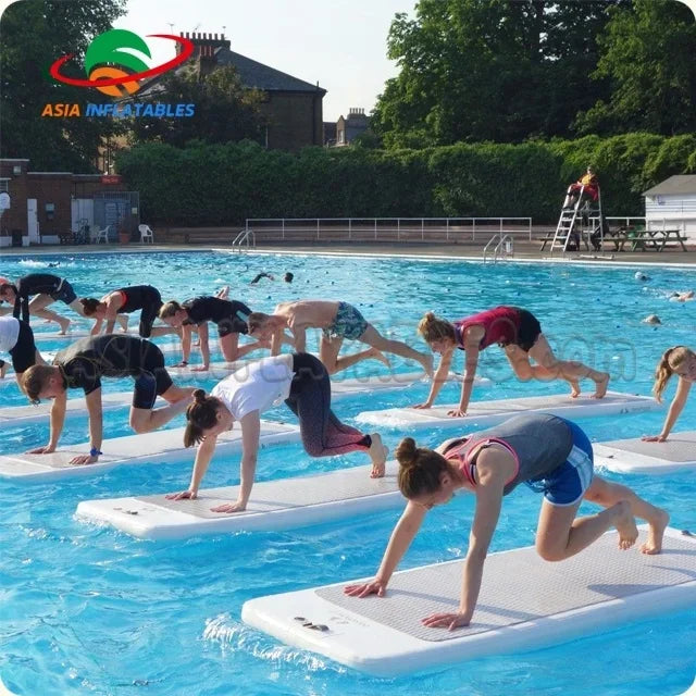 Wholesale swimming floating yoga mat ,water paddle board inflatable