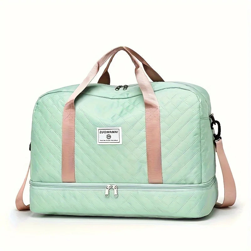 Luxury Duffel Bag, Large Capacity Handbag Shoulder