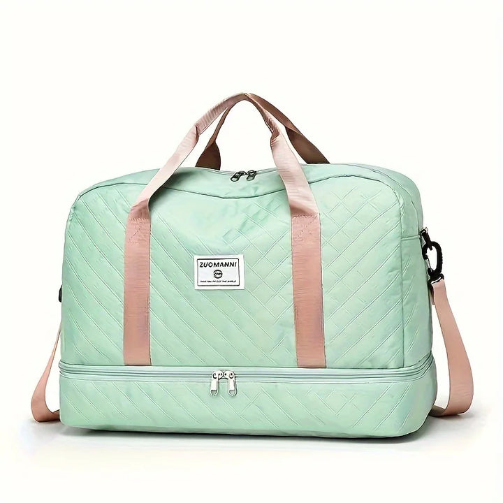 Luxury Duffel Bag, Large Capacity Handbag Shoulder