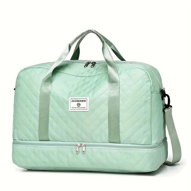 Luxury Duffel Bag, Large Capacity Handbag Shoulder