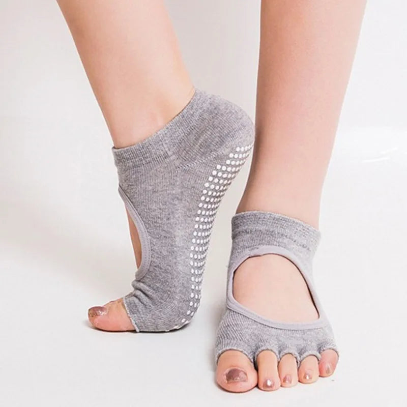 Yoga Socks for Women Sports Cotton Socks Non Slip