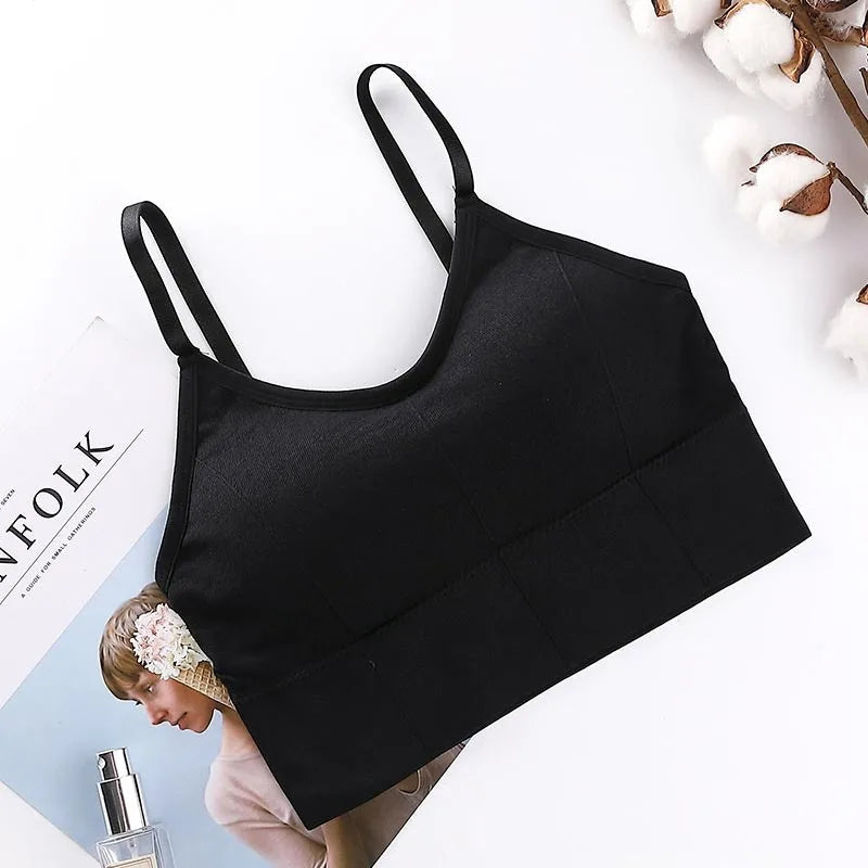 1PCS Adjustable Sports Bra with removable cups Seamless