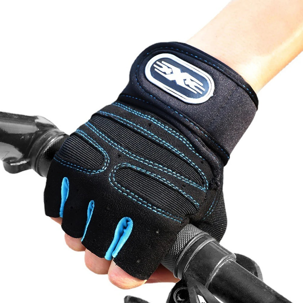 1 Pair Sports Gloves Weight Exercises Half Finger Lifting