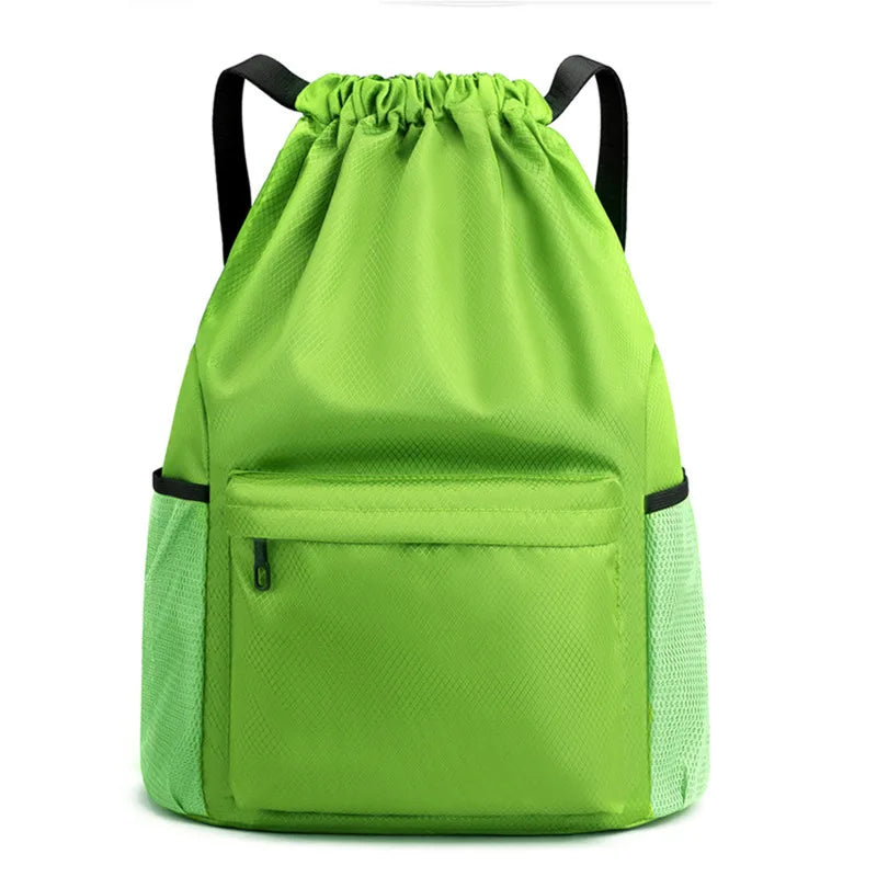 Sports Drawstring Backpack String Bag Sackpack