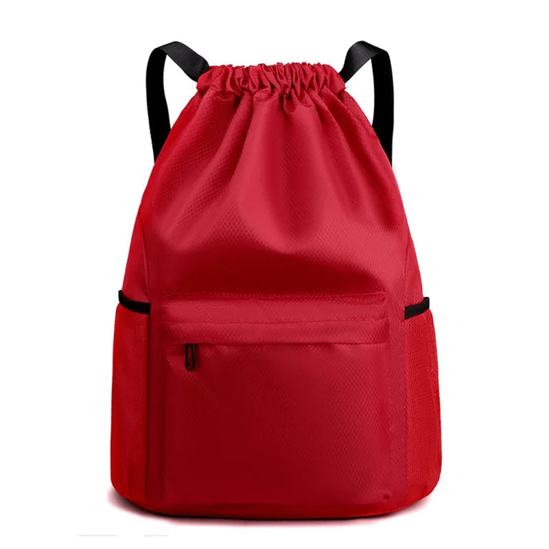 Sports Drawstring Backpack String Bag Sackpack