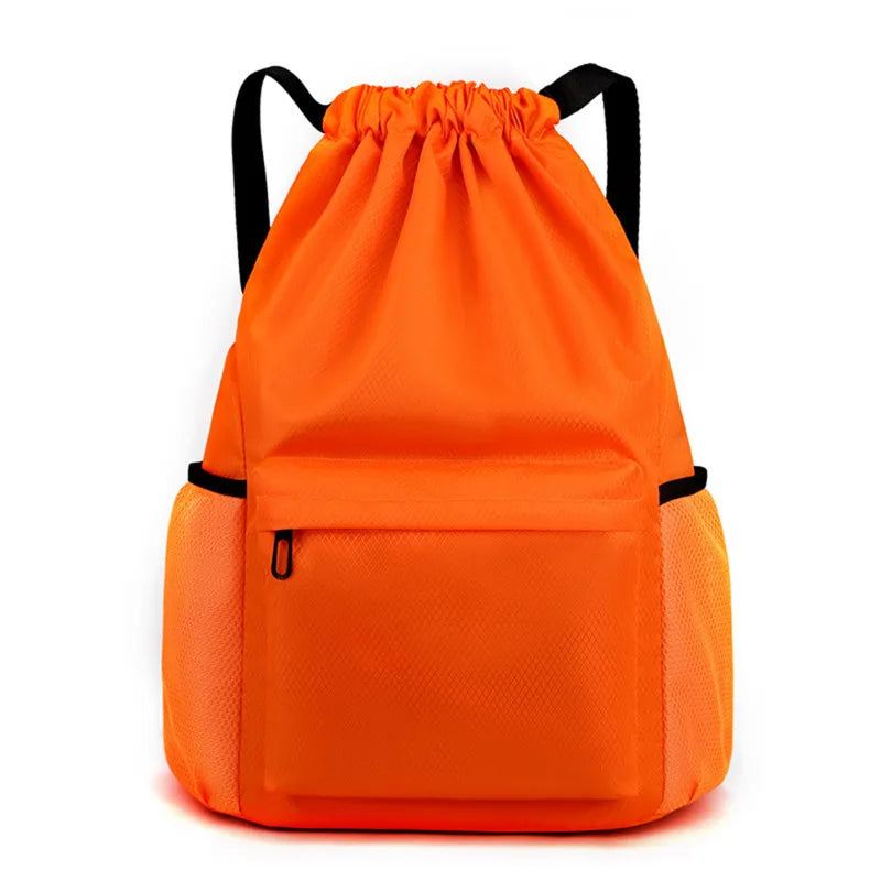 Sports Drawstring Backpack String Bag Sackpack