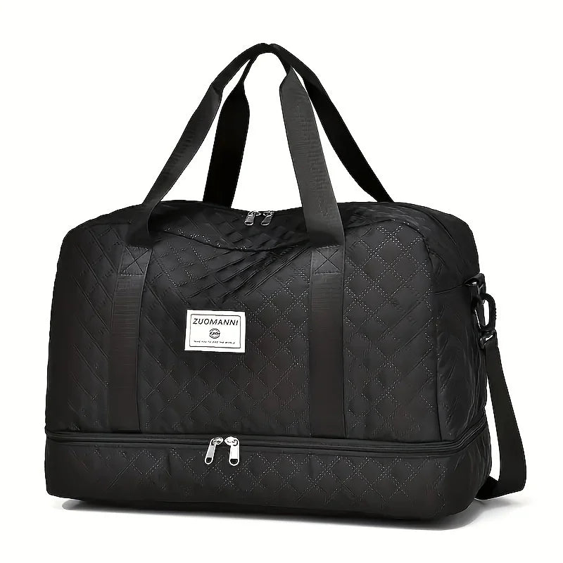 Luxury Duffel Bag, Large Capacity Handbag Shoulder