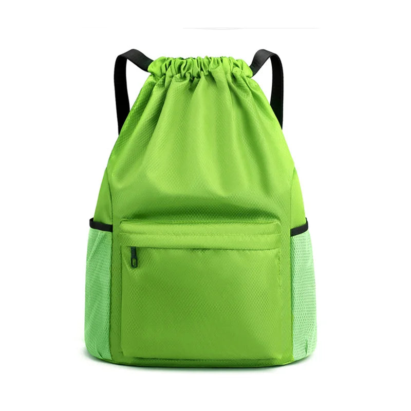 Sports Drawstring Backpack String Bag Sackpack