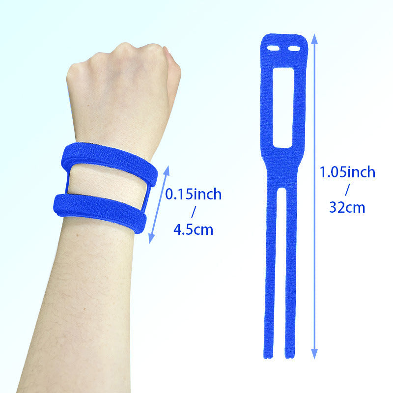 4-Color Woven Fitness Yoga Wrist Wraps  Adjustable Compression Wrist Guards