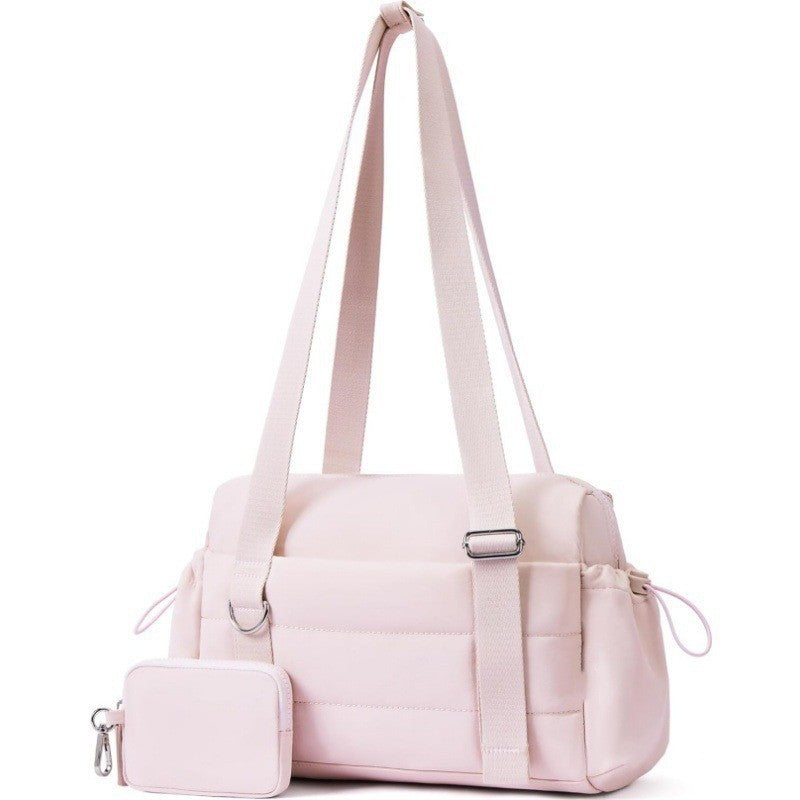 Women's Shoulder Bag Gym Bag Mini Fitness Luggage Bag