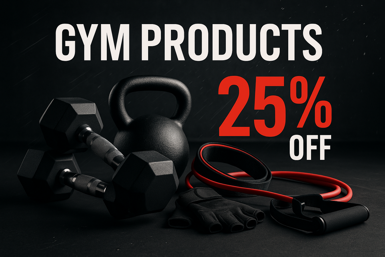 GYM PRODUCT AND GET 25% OFF
